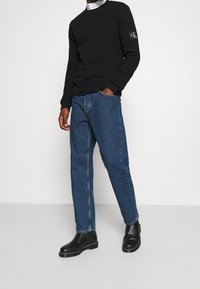 Calvin Klein Jeans Långärmad tröja - black