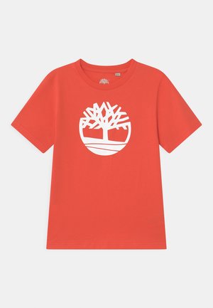 SHORT SLEEVES - Triko s potiskem - red