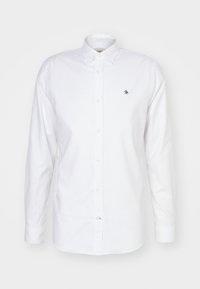 Scotch & Soda - ESSENTIAL SOLID SLIM FIT - Alkalmi ing - white Miniatűr kép 1