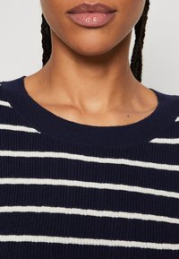 GAP SIDE SLIT MIDI SWEATER DRESS - Pārliekama kleita - navy
