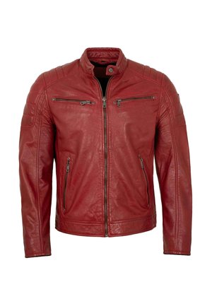 Mauritius MMDERRY - Lederjacke - rot