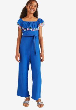 BARDOT CRINKLE REGULAR FIT - Salopetă - blue