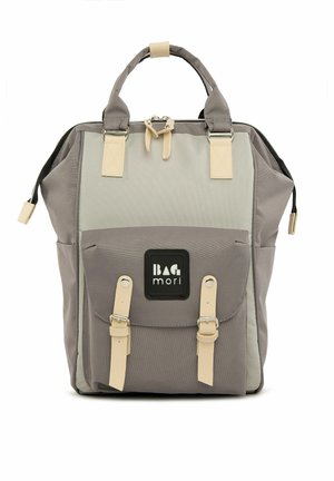 TWO-TONE DIAPER BAG BACKPACK - Luiertas - grau