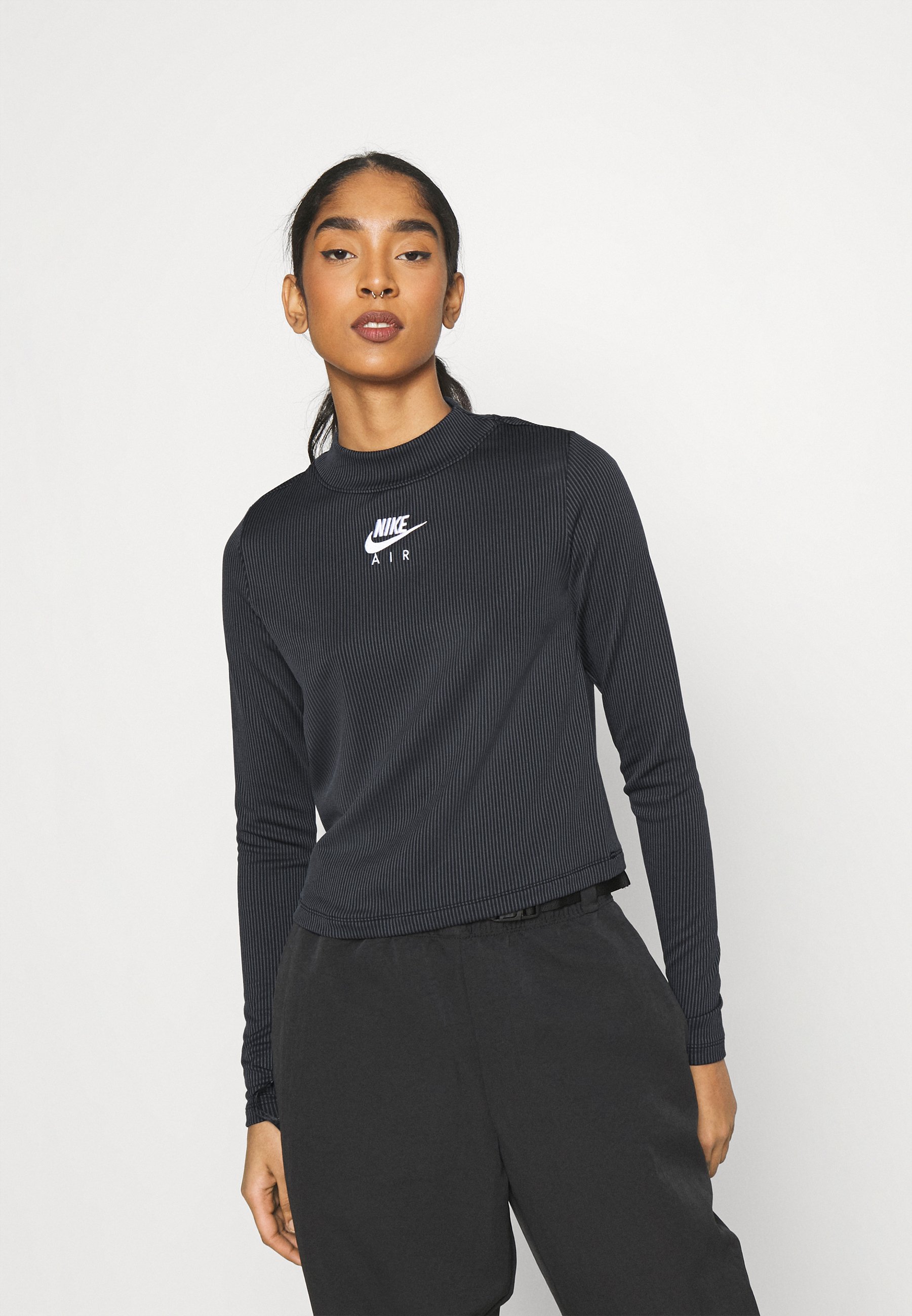 mock long sleeve top