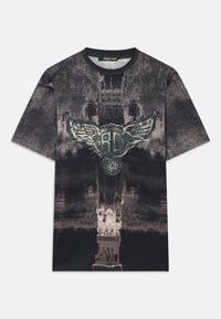 LOGO PRINT - Apdrukāts T-krekls - grey/black