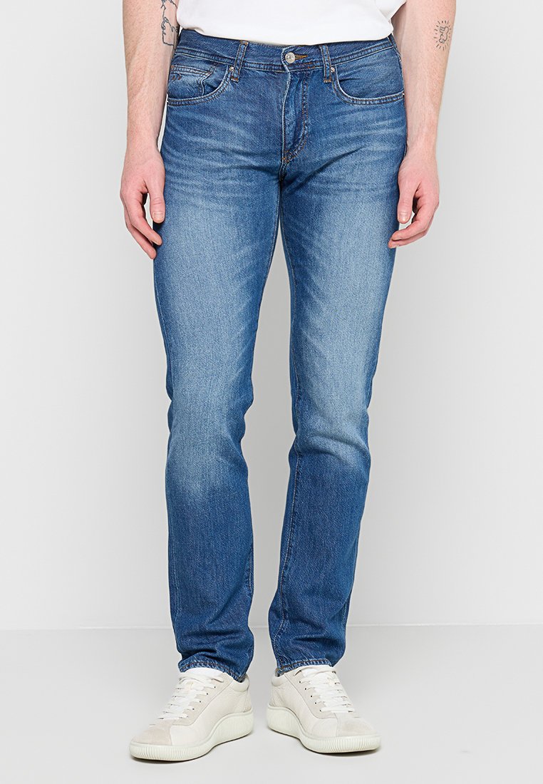 Armani Exchange Straight leg jeans blauw