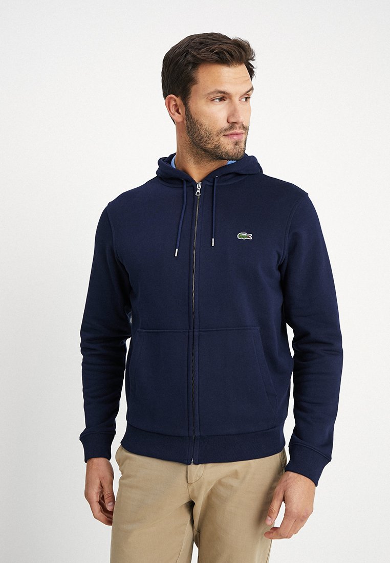 Lacoste - Zip-up sweatshirt - marine, Enlarge