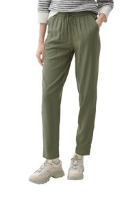 s.Oliver Pantalon classique - olivgrün
