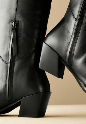 WESTERN - Saappaat - black leather