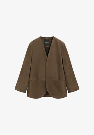 Massimo Dutti, Blazer - mottled brown