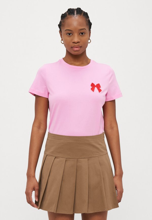 VMLONNI FRANCIS - Print T-shirt - bonbon