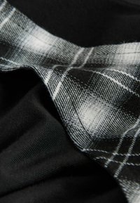 Next SET - Vestito casual - black/white check