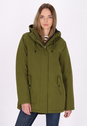 Wintermantel - oliv