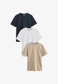 Niet geselecteerd, navy white stone