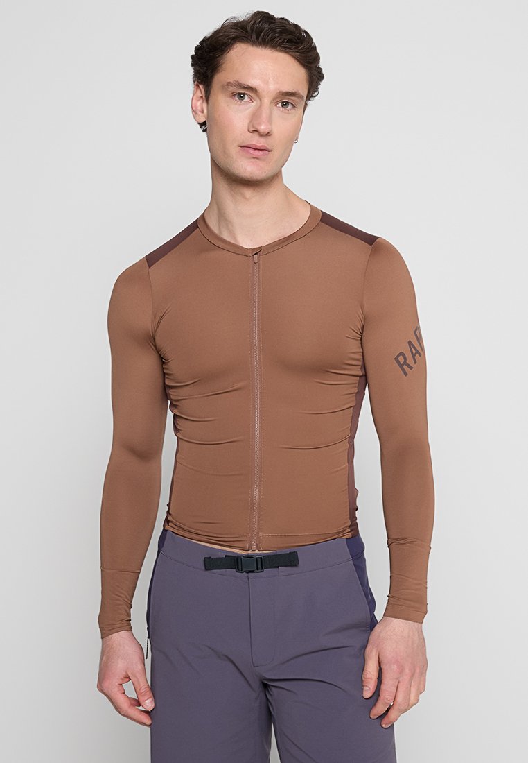 Rapha Wielershirt bruin