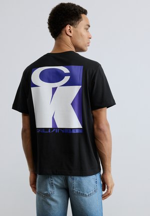 20S STACK GRAPHIC TEE  - Tricou cu imprimeu - black