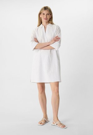 Shirt dress - weiß