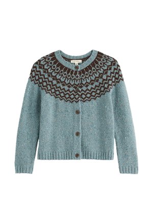 Seasalt Cornwall, SEASALT CORNWALL PORT KINNIS CARDIGAN MERINO - Gilet - blue  wag tail lichen seedbed