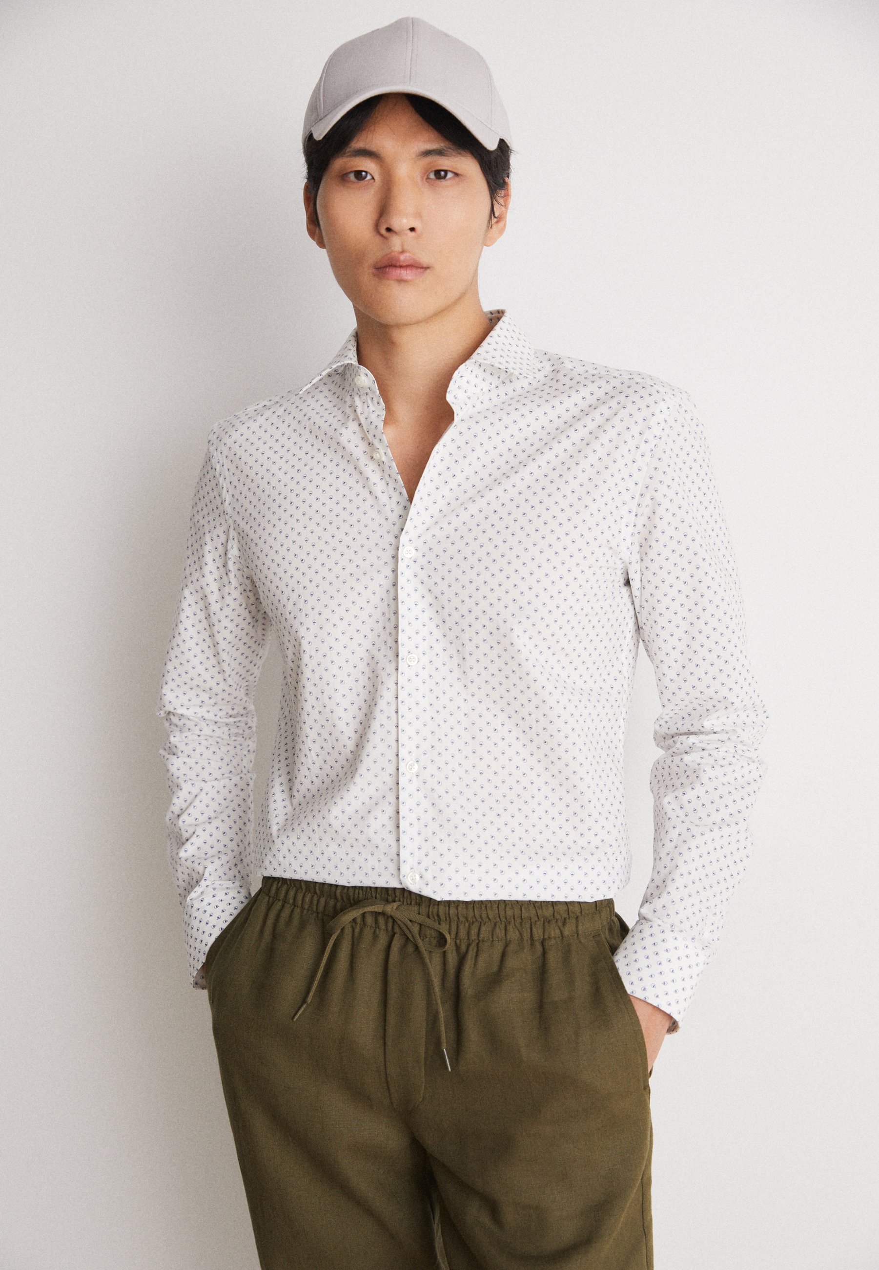 HUGO KEIDI - Camicia elegante - open white/bianco