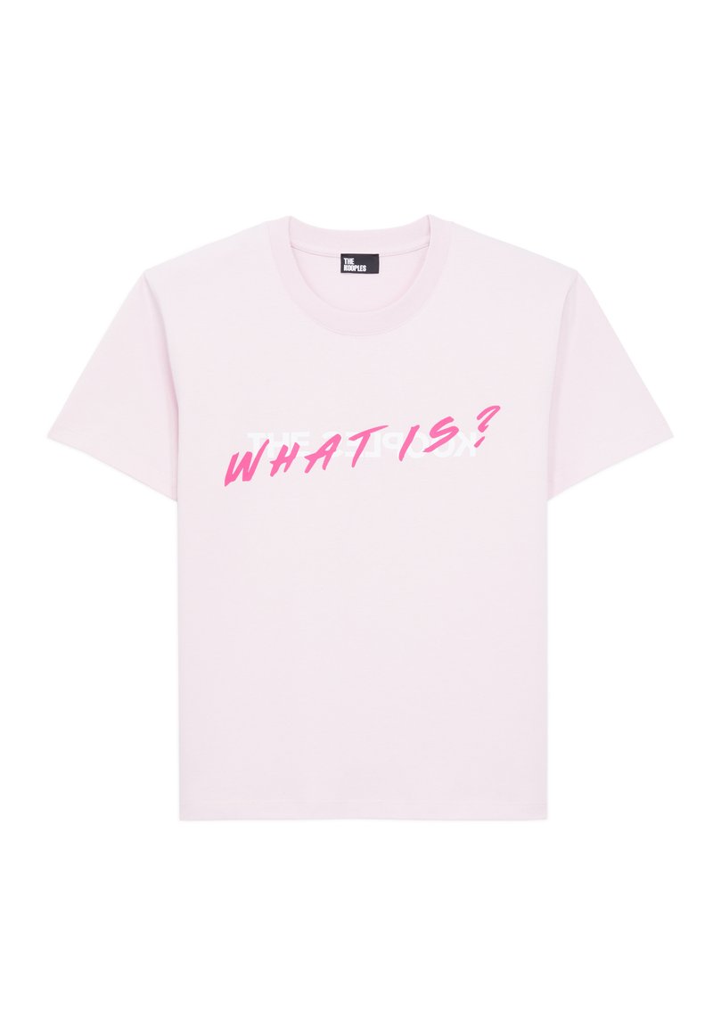 The Kooples - WHAT IS MANCHES COURTES - T-Shirt print - pale pink, Vergrößern