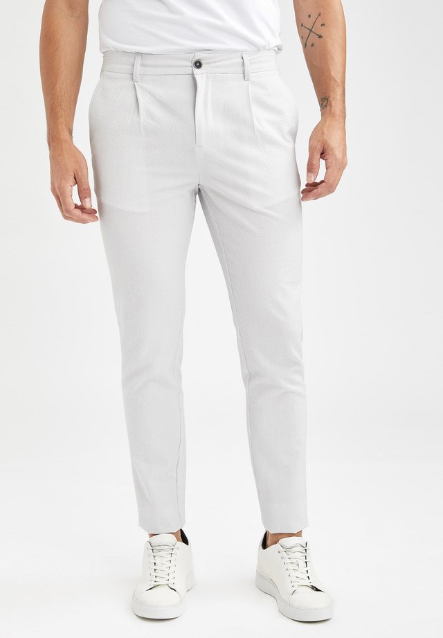 Pantalones Chinos Grises De Hombre Gran Seleccion Online En Zalando