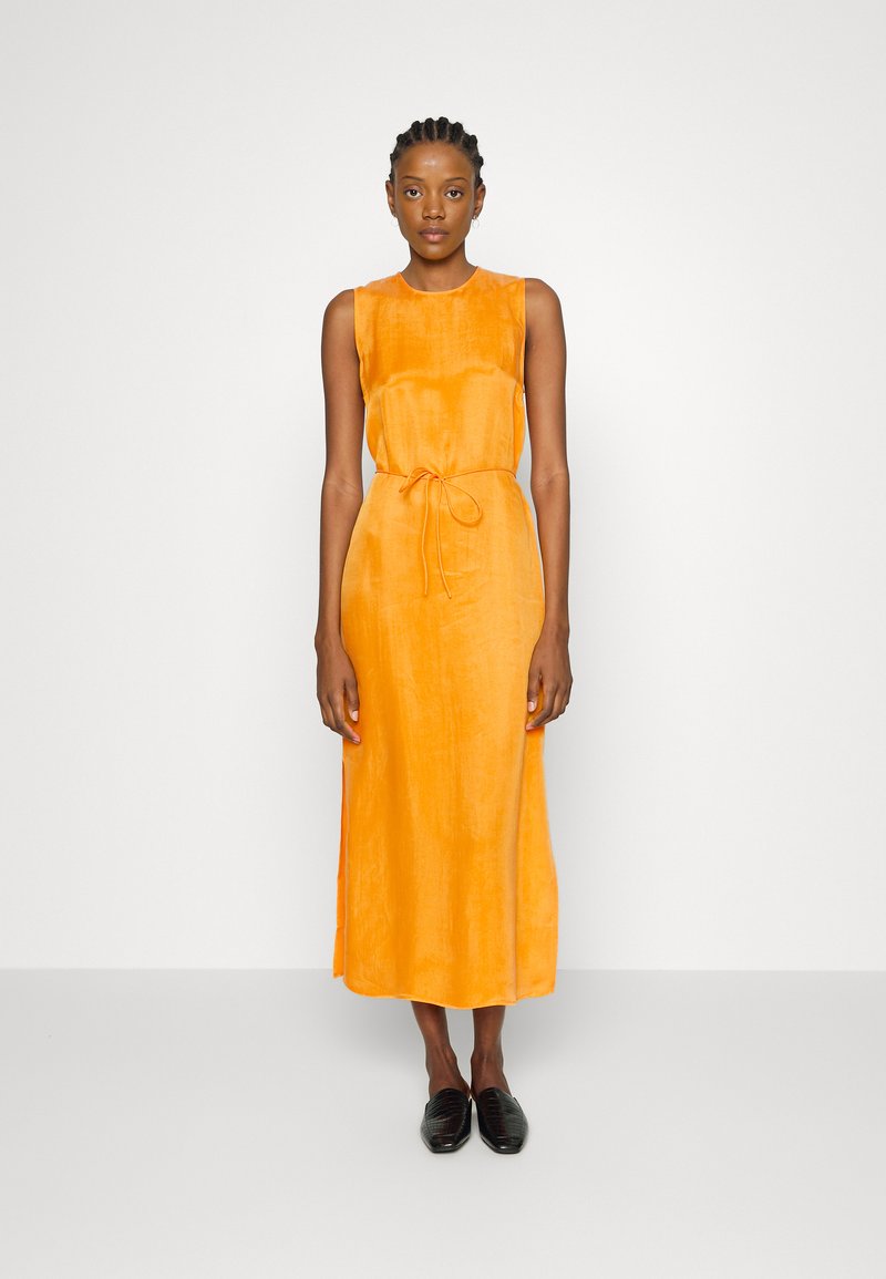 Damen Freizeitkleider | Calvin Klein SHINE MAXI DRESS Freizeitkleid orange flash/orange - TO15316 Damen Freizeitkleider | Calvin Klein SHINE MAXI DRESS Freizeitkleid orange flash/orange - TO15316