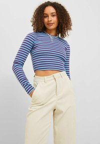 JJXX JXFELINE STR STRIPE JRS - Pikkade varrukatega topp - aquarius