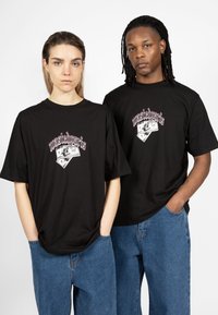 Wasted Paris FLOSS UNISEX - Print T-shirt - black
