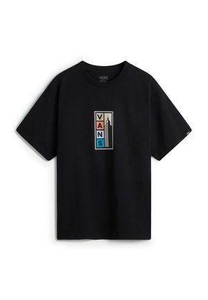 APEXIUM LOOSE FIT - Print T-shirt - black