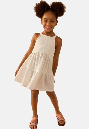 REGULAR FIT-STRAPPY CRINKLE  - Hverdagskjole - white