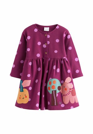 Next, LONG SLEEVE DRESS - Vestido ligero - berry pink