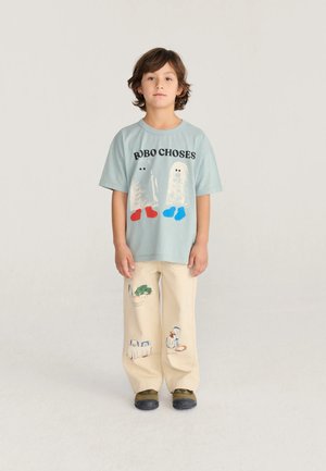 Bobo Choses, BOOTY GHOSTS UNISEX - T-shirts print - light blue