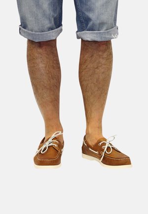SAILERS - Boat shoes - Cognac
