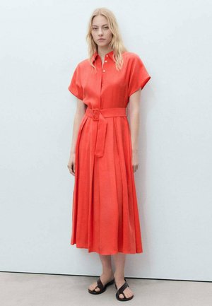 Mango MACARELA - Shirt dress - red
