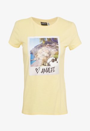 ONLY, T-shirt imprimé - yellow