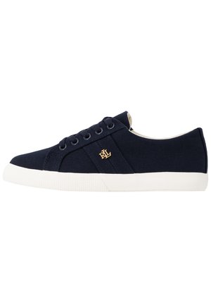 Lauren Ralph Lauren JANSON II CANVAS SNEAKER - Joggesko - navy