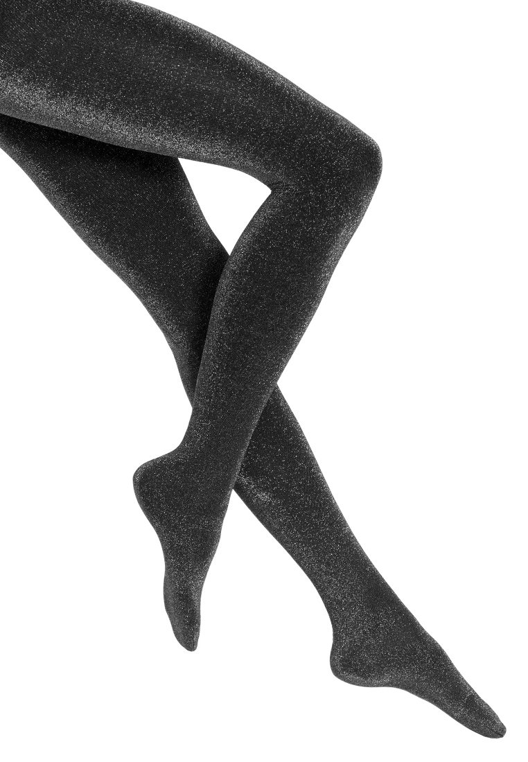 Wolford STARDUST - Collant - black/silver