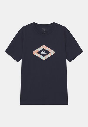 LET IT RIDE SS YTH - T-shirt con stampa - navy blazer