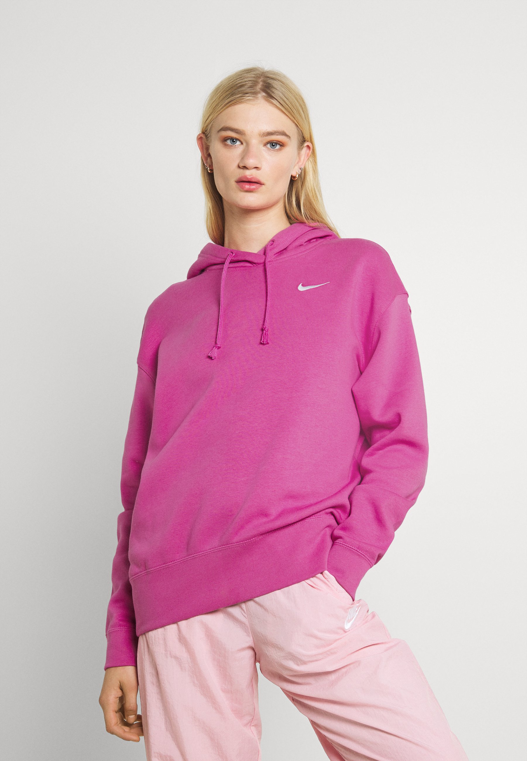 fuchsia nike sweatshirt