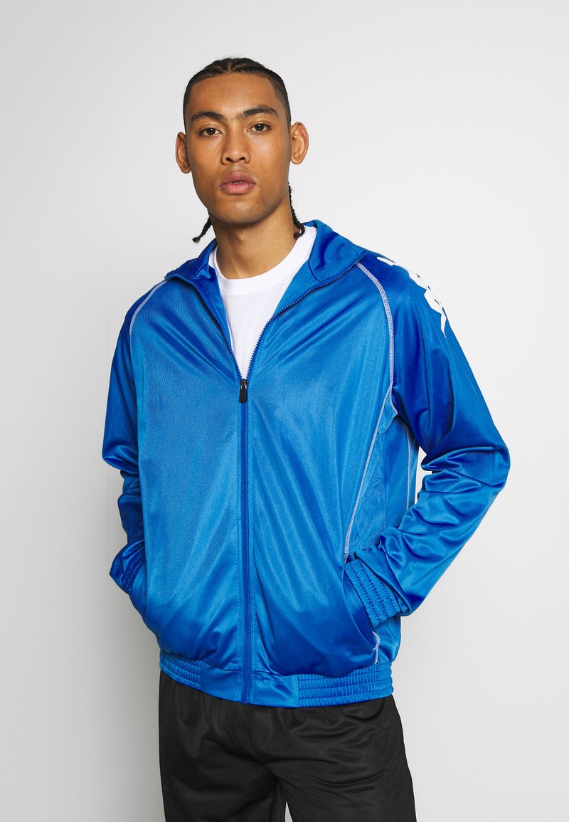 Kappa SET Tracksuit turkish sea/dark blue Zalando.ie