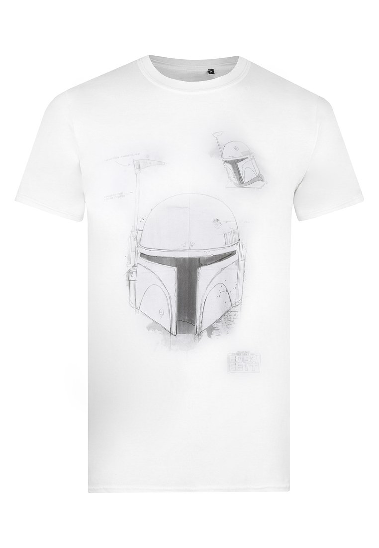 Star Wars T-shirt print wit
