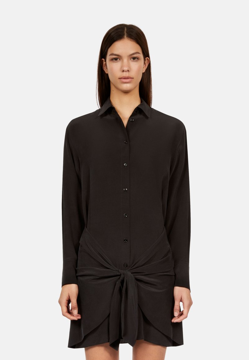 The Kooples Robe chemise - black