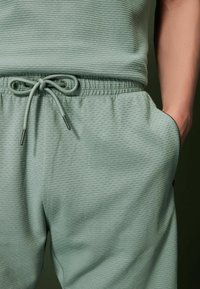 Next BRICK TEXTURED  - REGULAR FIT - Træningsbukser - sage green
