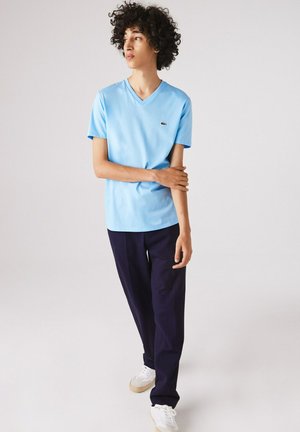 Camiseta básica - bleu