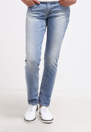 Jeans slim fit - destroyed denim