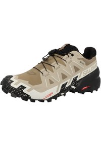 Salomon SPEEDCROSS 6 GTX - Chaussures de running - kelp black vanilla ice