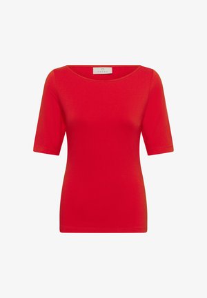 Kaffe, KAYOKO BOATNECK - Basic T-shirt - true red