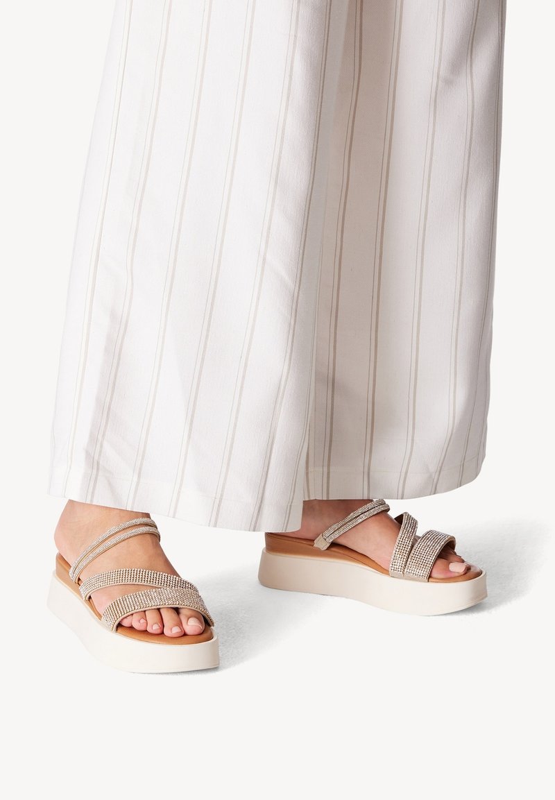 Tamaris Ciabattine - light gold