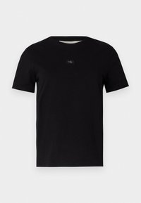 LABEL REGULAR TEE - T-shirt basic - black