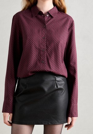 Hemdbluse - bordeaux